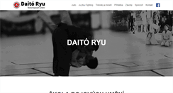 Desktop Screenshot of daitoryu.cz